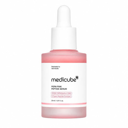 Medicube PDRN Pink Peptide Serum 30ml — K-beauty regeneração