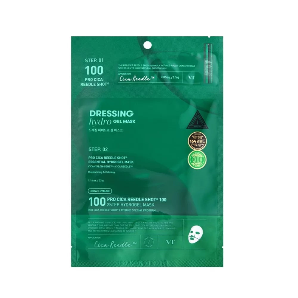 VT Cosmetics – Pro Cica Reedle Shot 100 2-Step Hydrogel Mask