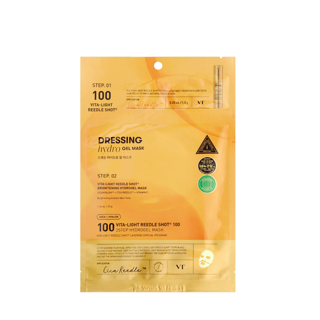 VT Cosmetics – Vita-Light Reedle Shot 100 2 Step Mask