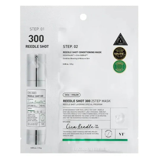 VT Cosmetics – Reedle Shot 300 2-Step Mask, 1pc